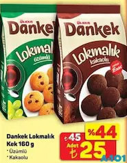 ÜLKER DANKEK LOKMALIK KEK 160 G